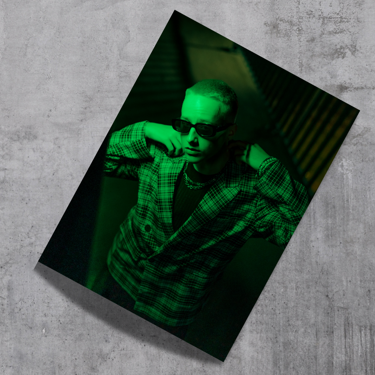 Zdjęcie "Mogę latać" z autografem 10x15 No4