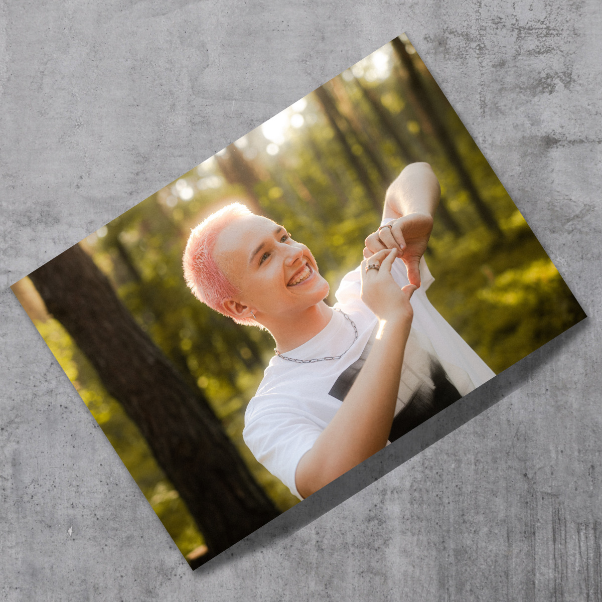 Zdjęcie "Królowa i Król” z autografem 10x15 no2