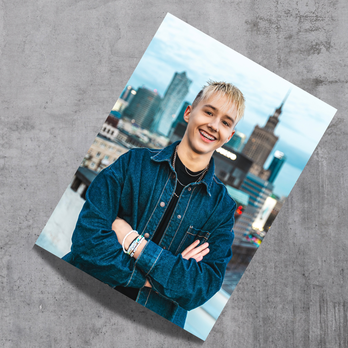 Zdjęcie "Nasz głos" z autografem 10x15 No2